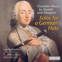 Chamber Music (German Baroque) - Handel, G.F. / Dieupart, C. (Solos for A German Flute) (Les Buffardins)