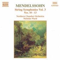 Mendelssohn: String Symphonies, Vol.  3
