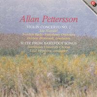 Pettersson: Violin Concerto No. 2 / 6 Songs From Barefoot Songs