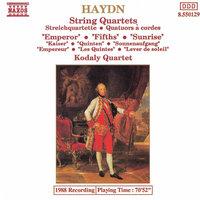 Haydn: String Quartets Nos. 61-63