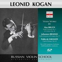 Bruch, Brahms & Sarasate: Works for Violin & Orchestra