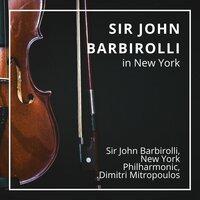 Sir John Barbirolli in New York