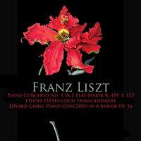 Franz Liszt: Piano Concerto No. 1 in E Flat Major, Etudes d'execution transcendante - Edvard Grieg: Piano Concerto In A Minor Op. 16