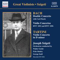 Bach, J.S. / Tartini: Violin Concertos (Szigeti) (1937-1954)