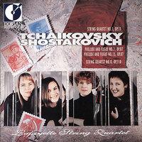 Tchaikovsky, P.I.: String Quartet No. 1 / Shostakovich, D.: String Quartet No. 8