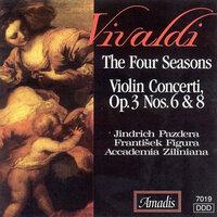 Vivaldi: Four Seasons (The) / Violin Concertos, Op. 3, Nos. 6 and 8