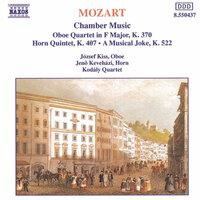 Mozart: Oboe Quartet, K. 370 / Horn Quintet, K. 407 / A Musical Joke, K. 522