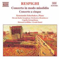 Respighi: Concerto in Modo Misolidio - Concerto a Cinque