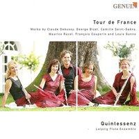 Flute Ensemble Arrangements - Debussy, C. / Bizet, G. / Saint-Saens, C. / Ravel, M. / Couperin, F. / Ganne, L.