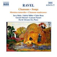 Ravel: Chansons (Songs)