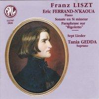Franz Liszt: Sonaten und Lieder
