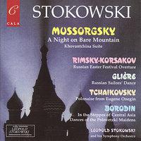 Stokowski conducts a Russian Spectacular