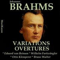 Brahms, Vol. 8 : Variations & Overtures