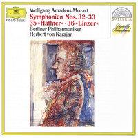 Mozart: Symphonies Nos.32, 33, 35 "Haffner" & 36 "Linz"
