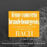 Bach: Concerto brandebourgeois No. 4, en sol majeur