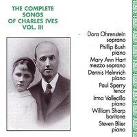 Complete Songs of Charles Ives, Vol. 3