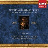 Martha Argerich Lugano Festival of Chamber Music