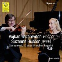 Vojcan Lazarevitch violino & Suzanne Husson piano