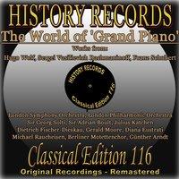 Rachmaninoff, Wolf & Schubert: History Records, The World of Grand Piano
