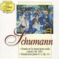 Sonatas para Piano y Violín de Schumann