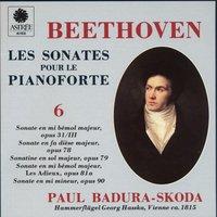 Beethoven: Les sonates pour le pianoforte sur instruments d'époque, Vol. 6