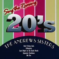 The Andrews Sisters Sing the Roaring Twenties