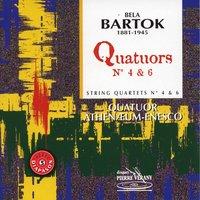 Bartok : Quatuors No.4 & 6