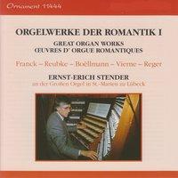 Orgelwerke der Romantik, Vol. 1, Große Orgel, St. Marien zu Lübeck