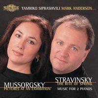 Mussorgsky & Stravinsky: Music for 2 Pianos