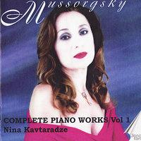 Mussorgsky: Piano Music Vol. 1