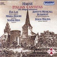 Hasse: Italian Cantatas with Obbligato Instruments