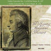Mozart: Violin Concerto No. 1 in B-Flat Major, K. 207 - Violin Concerto No. 3 in G Major, K. 216