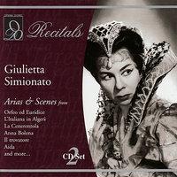 Recitals: Giulietta Simionato
