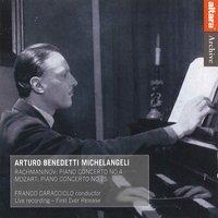 Arturo Benedetti Michelangeli - Mozart & Rachmaninov