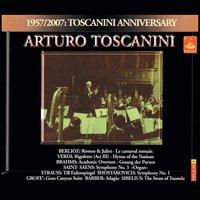 Toscanini conducts Berlioz, Verdi, Brahms, Strauss, Saint-Saëns, Grofé