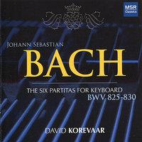 Bach: The Six Partitas for Keyboard, BWV 825-830