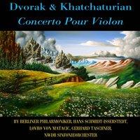 Dvorak & Khachaturian: Concerto pour violon