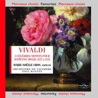 Vivaldi: Trois motets célèbres, RV 626, RV 627 & RV 632