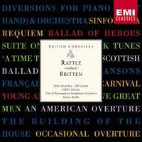 Rattle conducts Britten