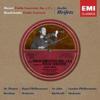 Historical Series: Mozart; Violin Concertos K218 & 219 etc..