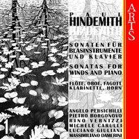 Hindemith: Sonatas for Winds and Piano, Vol. 1