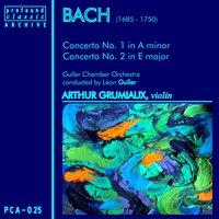Bach: Concertos No. 1, BWV 1041 & No. 2, BWV 1042