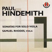 Hindemith: Sonatas for Solo Viola