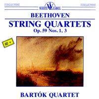 Beethoven: String Quartets Op. 59 Nos. 1, 3