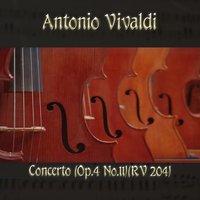 Antonio Vivaldi: Concerto, Op. 4 No. 11, RV 204
