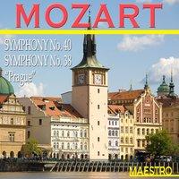 Mozart: Symphony No. 40, Symphony No. 38 "Prague"