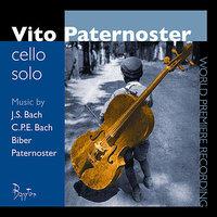 Solo cello works by JS Bach, CPE Bach, Biber and Paternoster