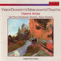 Verdi, Donizetti, Mercadante, Traetta: Opera Arias
