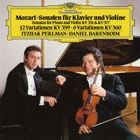 Mozart: Sonatas For Piano And Violin, K.376 & K.377; Variations K.359 & K.360