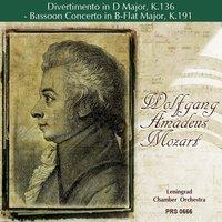 Mozart: Divertimento in D Major, K. 136 - Bassoon Concerto in B-Flat Major, K. 191